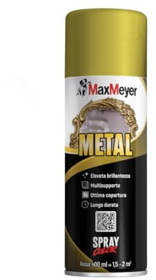 MAXMEYER Spray Metal Oro 0.400 L