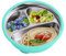 Senermter Plato Con Ventosa Para Bebé - Vajilla De Acero Inoxidable Para Niños Pequeños,Boles Alimentos Tentempiés Resistente Caídas para Cocina Hogar Exterior Picnic