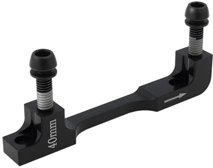 Create idea 40mm Bremssatteladapter Postmount Kompatibel mit SRAM für Vorne 200 Mm & Hinten 180 Mm