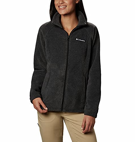 Columbia Women's Full-Zip Fleece, Benton Springs Charcoal Heather