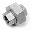 Gewindefitting Verschraubung flachdichtend IG/IG 1/2 3/4 1 5/4 6/4 2 DVGW Temperguss verzinkt Fitting Gewinde Temperguß Fittinge (1/2)