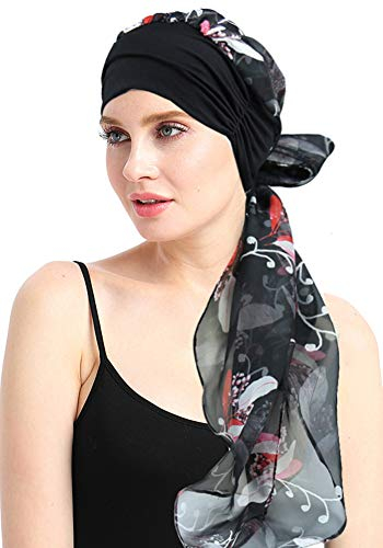 FocusCare Sommer Turban für Krebspatienten Chemo Hut Beanie Chemo Kopfbedeckung