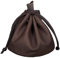 STILORD 'Mikkel' Bourse en Cuir avec Liens de Serrage Sac Etui Vintage Portefeuille Médiéval Porte-Monnaie Porte Clé Coin Purse Cuir Véritable, Couleur:Marron - foncé pâle