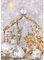 Wrendale Designs weg in einer Krippe Adventskalender Karte