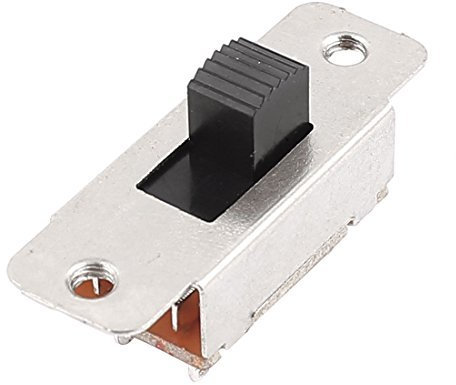 250 VAC 3A, 125 VAC, 6 A, 6 pines, 2 posiciones, DPDT on/on, Mini interruptor de cremallera