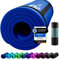 REFIT FITNESS Sportmatte Comfort-Max 190 x 60 x 1.5 cm Navy Blau PainProtect SmartCell NBR Yogamatte Rutschfest Tragegurt Gymnastikmatte Matte für Sport Yoga Gymnastik Pilates