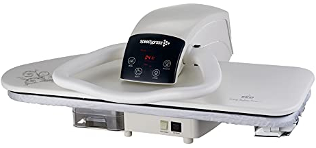Speedypress Prensa de planchado a vapor 81HD-color blanco, resistente, profesional, 81 cm