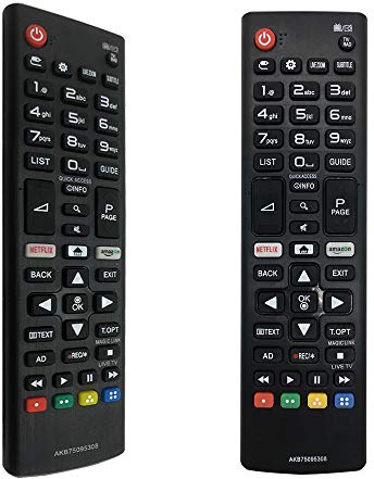 Riry Neue Universal Ersatzfernbedienung für LG Fernbedienung Für Verschiedene LG Ultra HD-Fernseher-Universal Fernbedienung lg Fernseher-Keine Einrichtung erforderlich TV