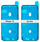 IS-TECK 2er Set Ersatz iPhone 11 Kleber Für Display und Gehäuse Rahmen Dichtung Sticker LCD Wasserdichtung Folie