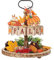 11 PCS Fall Farmhouse Tiered Tray Decor Set, Pumpkin Maple Leaves Acorn Wooden Signs Small Farmhouse Fall Decor Thanksgiving Autumn Harvest Table Ornaments, Tray Not Included(yellow)