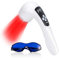 VENDELLA Appareil de luminothérapie rouge, appareil de luminothérapie froide pour soulager les douleurs musculaires, appareil portable de luminothérapie infrarouge pour humains/animaux de compagnie
