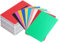 sourcing map 200 tarjetas de visita de metal en blanco, placas de aluminio anodizado de 86 x 54 x 0,21 mm, tarjetas en blanco multiusos para grabado láser, tarjetas de metal (multicolor)
