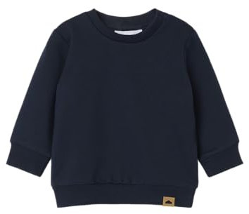NAME IT Unisex Nbntakki Ls Noos Sweatshirt, Dark Sapphire, 68 EU