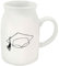 300ml 'Mortarboard' Ceramic Milk Jug (MJ00000808)