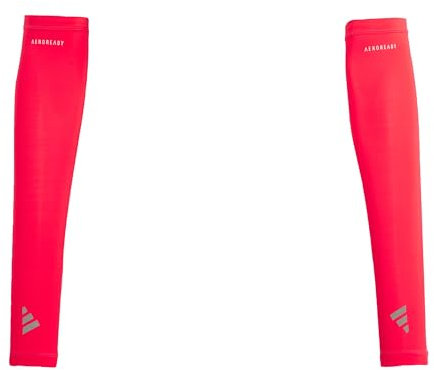 adidas AEROREADY Arm Sleeve Mangas de Brazo, LUCRED, XL Unisex Adulto