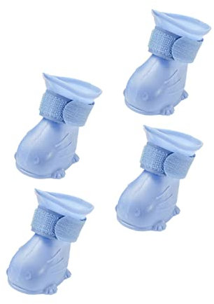 Milisten Stivali per Cani Scarpe Antipioggia per Zampe Comode E Robuste per I Giorni di Pioggia del Tuo Animale Domestico