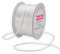 KLTRIBBON Cordoncino di raso bianco da 2 mm, 50 metri, per nodi cinesi, coda di topo, per bracciali, collane, gioielli, macramè