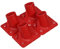 EXHUMKY Broom Handle Connector for Scrub Brush Easy Replacement for Floor Cleaning Tasks for Tile and Grout Maintenance