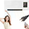 2025 Climafy Split MAX 2-in-1 Air Acondicionador Portátil, Montaje En Pared/Escritorio Enfriamiento Y Calefacción con Remoto, Ultra-cuet (25db) para Hogar/Oficina-Cambio Temperatura Rápido De 10 ° F