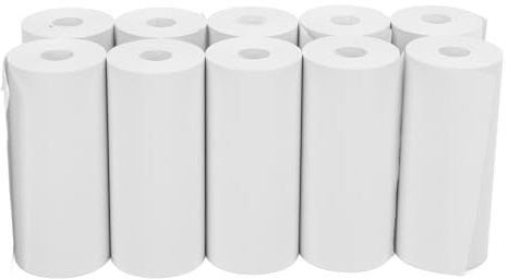 CHICIRIS Sofortbildkamera-Druckpapier, 10 Rollen 57 X 25 Mm, Wasserdicht, Feuchtigkeitsbeständig, Thermo-Sofortbildkamera-Druckpapier Zum Nachfüllen, Ersatzzubehör