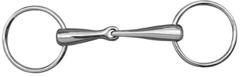 HKM 9868.0211 Loose-Ring Snaffle Solid Stainless Steel 20 mm