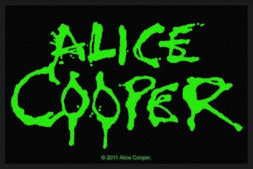 Alice Cooper Alice Cooper Logo Unisex Patch Standard, 100% polyester,