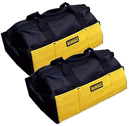 DeWalt (2 Pack) Ballistic Nylon Contractors Tool Bag # DCK019-2PK