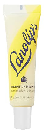 Lanolips Lemonaid Lip Treatment - Hydrating Lip Exfoliant with Lanolin, Lemon Oil Vitamin E + Shimmer - Tinted Moisturizer for Dry, Cracked, Peeling Lips (12.5g / 0.42oz)