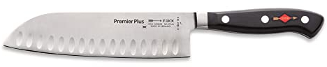 F. Dick Santoku, Küchenmesser, Premier Plus (Messer mit Klinge 18 cm, X50CrMoV15 Stahl, nichtrostend, 56° HRC) 8144218K