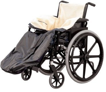 Homecraft Wheelchair Cosy, Waterproof and Spill Proof, Cover the Lower Body for a Warm and Comfortable Wheelchair Experience, Long