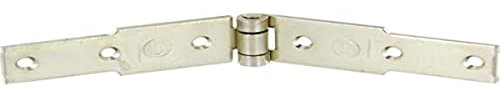 Charnière à congés - Acier zingué jaune - Hauteur 40 mm - Largeur 250 mm