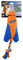 Nerf Dog Trackshot Pfeilspitzenwerfer mit interaktivem Design, ideal zum Apportieren, startet bis zu 22,9 m, Einzeleinheit, Blau/Orange