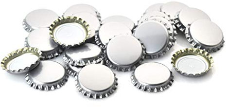 Crown Caps Silver 100 pk