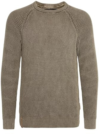 Indicode IDRockford Herren Pullover, XL, Dark Olive (644)