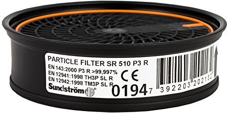 Special Edition: Sundström Partikelfilter SR 510 P3 R H02-1312 mit gratis Reinigungstuch