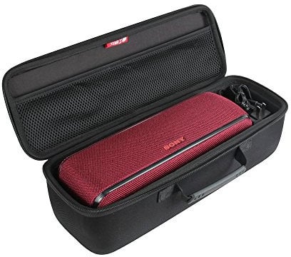 Hard Travel Case for Sony SRS-XB41 Portable Wireless Waterproof Speaker by Hermitshell (Black)