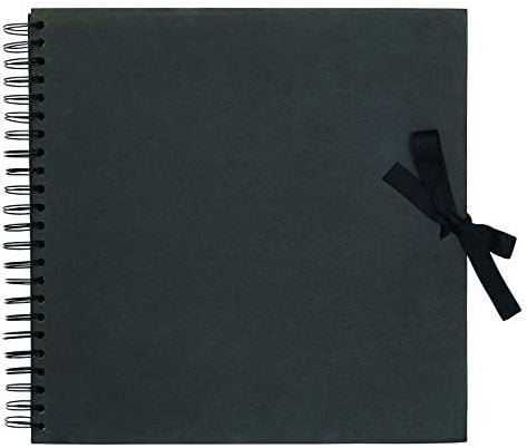 12 x 12 Scrapbook - Black