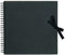 Papermania Scrapbook, Black, 12 x 12, 40 Sheets, Create Your Own Photo Album And Decorate With Scrapbook Accessories, Book For Home Memories, Add Photo Paper, Scrapbook Stickers