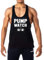GYMTIER Mens - Pump Watch - Stringer Bodybuilding Muscle Vest Tank Top Gym Black