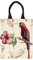 Bestlivings Einkaufstasche Papagei, umweltfreundliche Gobelin (32x40cm) Baumwoll-Tragetasche, widerstandsfähig und reißfeste Shoppingtasche