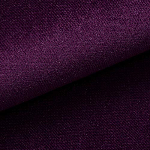 HEKO PANELS Noran Polsterstoff Möbelstoff Meterware - z.B. Stoff für Stühle oder Eckbank Bezug- Dunkel Violette