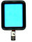 Touchscreen 38mm Compatibile per Apple Watch Series 3 GPS/Cellular A1889 / A1860