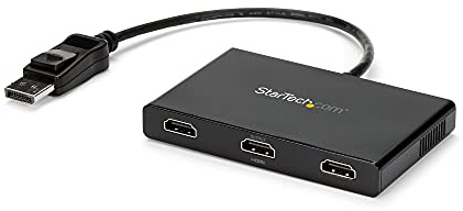 StarTech.com 3-Port Multi Monitor Adapter - DisplayPort 1.2 auf 3X HDMI MST Hu