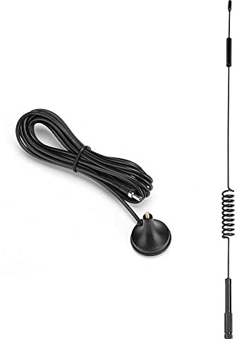 2 Stück 12DBi 4G TS9 Signalverstärkungsantenne, Tragbare omnidirektionale LTE-Antenne, für E5573/E8372/Nighthawk M1/M2 WiFi Router, 3 Meter