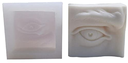 3DSilikonform für Ohr, Mund, Auge, Nase, Epoxidharz, Form für Sojawachs, Gips, Kunstharz, zum Selbermachen, handgefertigt, 3DKerzenformen, Silikon für Kerzenherstellung, Ohr, Mund, Auge, Nase,