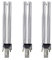 AquaOne 9 Watt UVC Ersatzlampe mit G23 Sockel Klärer Leuchtmittel Lampe Teich Filter Aquarium 3er Set