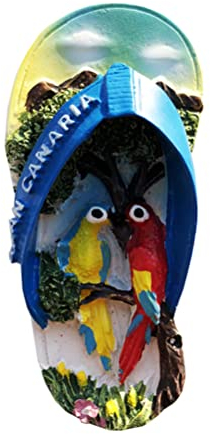Gran Canaria Spanien Kühlschrankmagnet Reise Souvenir Kühlschrank Dekoration Magnetaufkleber Handbemalte Bastelkollektion