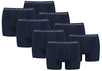 Levi's Tencel Herren Unterwäsche Retroshorts Boxershorts 8er Pack, Farbe:Navy, Bekleidungsgröße:XL