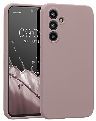 kwmobile Hülle kompatibel mit Samsung Galaxy A54 5G - Hülle Silikon gummiert - Handyhülle - Handy Case in Nude Lilac
