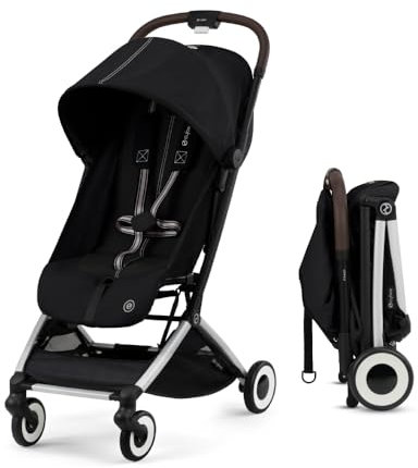 Cybex Orfeo Ultraleichter Reise-Kinderwagen Moon Black